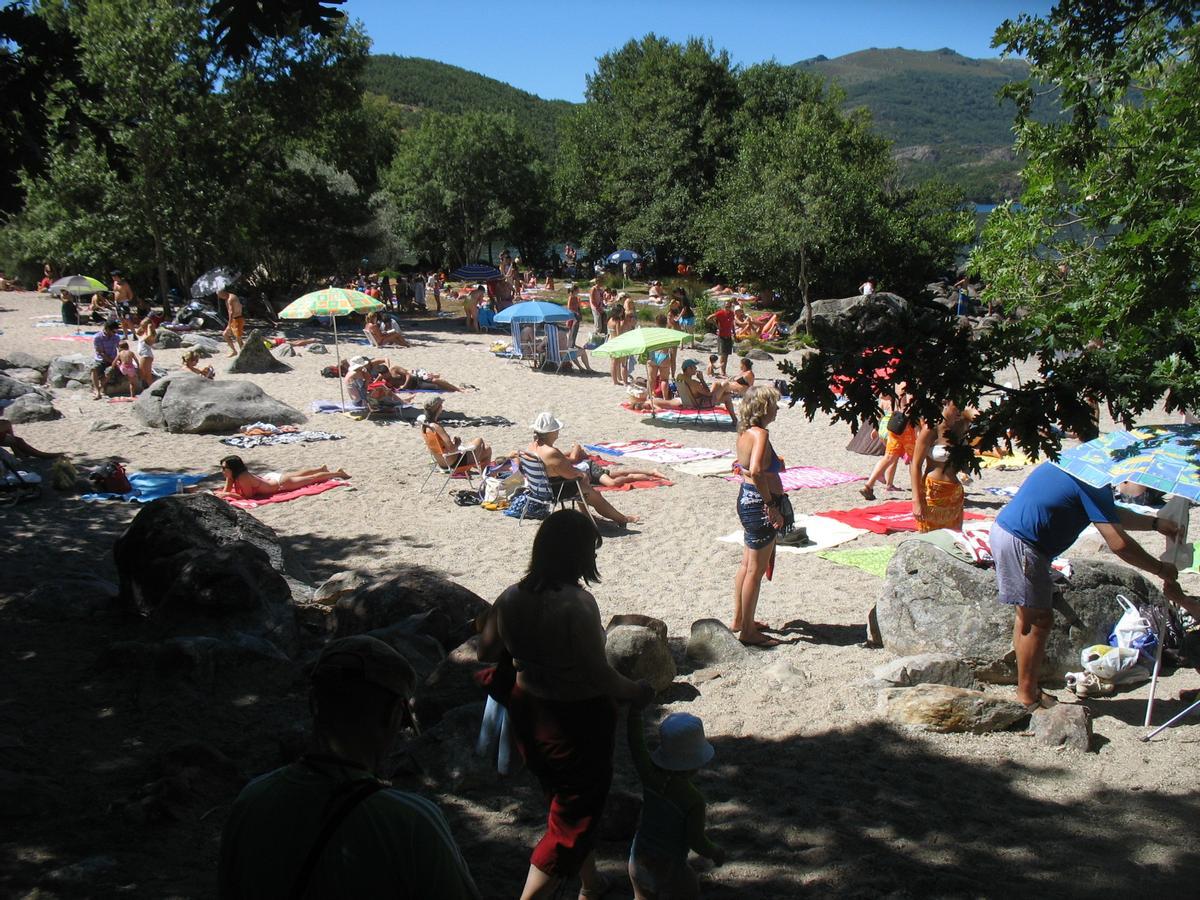 Playa de Los Enanos, Galende. Sanabria.