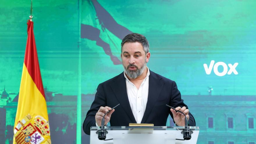 Abascal: “El PSOE es vulnerable a la corrupción, a los crímenes de Estado y a la traición”