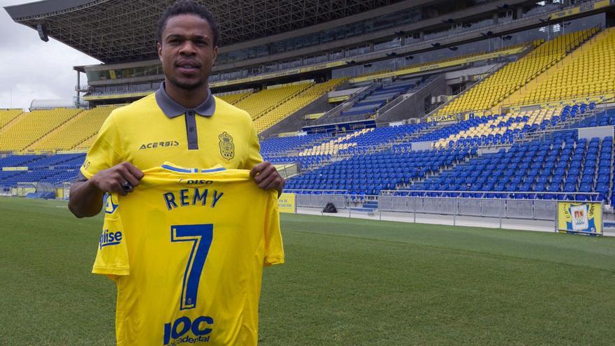 Remy, delantero firmado en el último día por la UD Las Palmas.