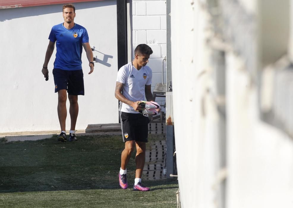 Las mejores imágenes del entrenamiento del Valencia CF