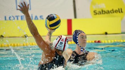 Acción de la segunda semifinal de la Copa de la Reina