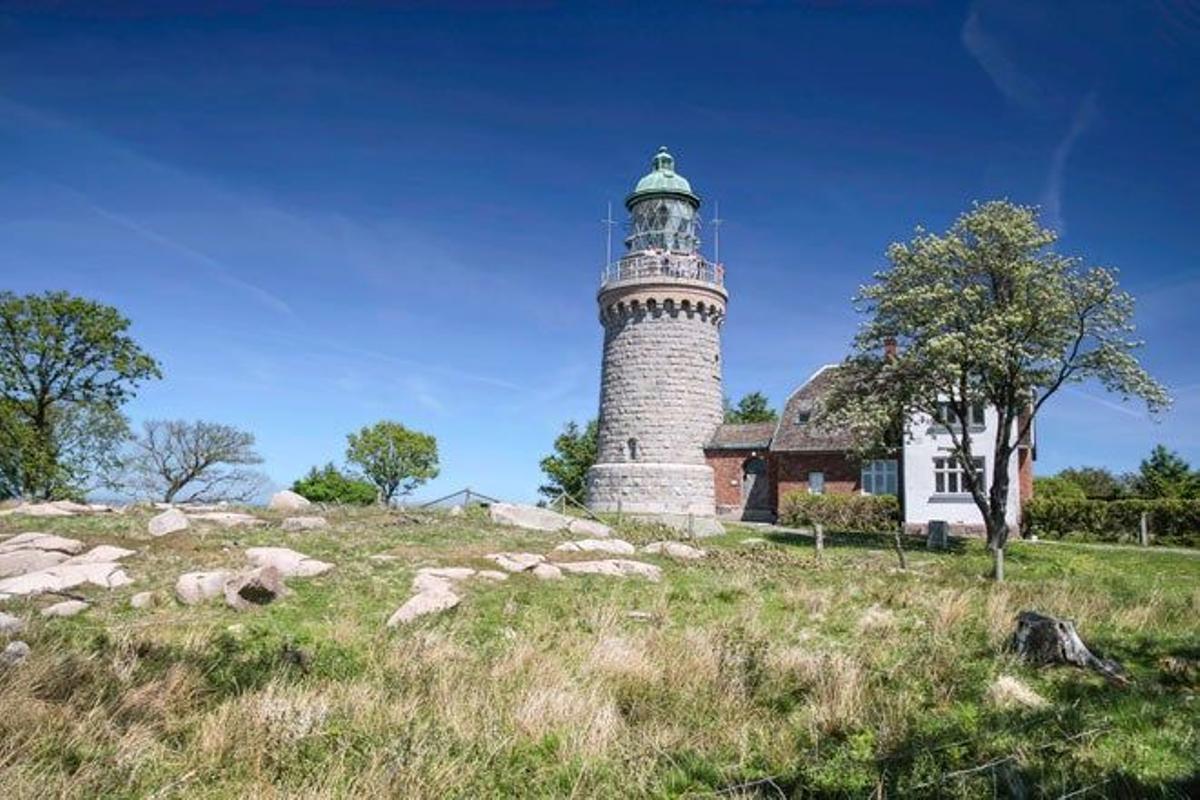 Faro Hammeren Fyr, en Bornholm.