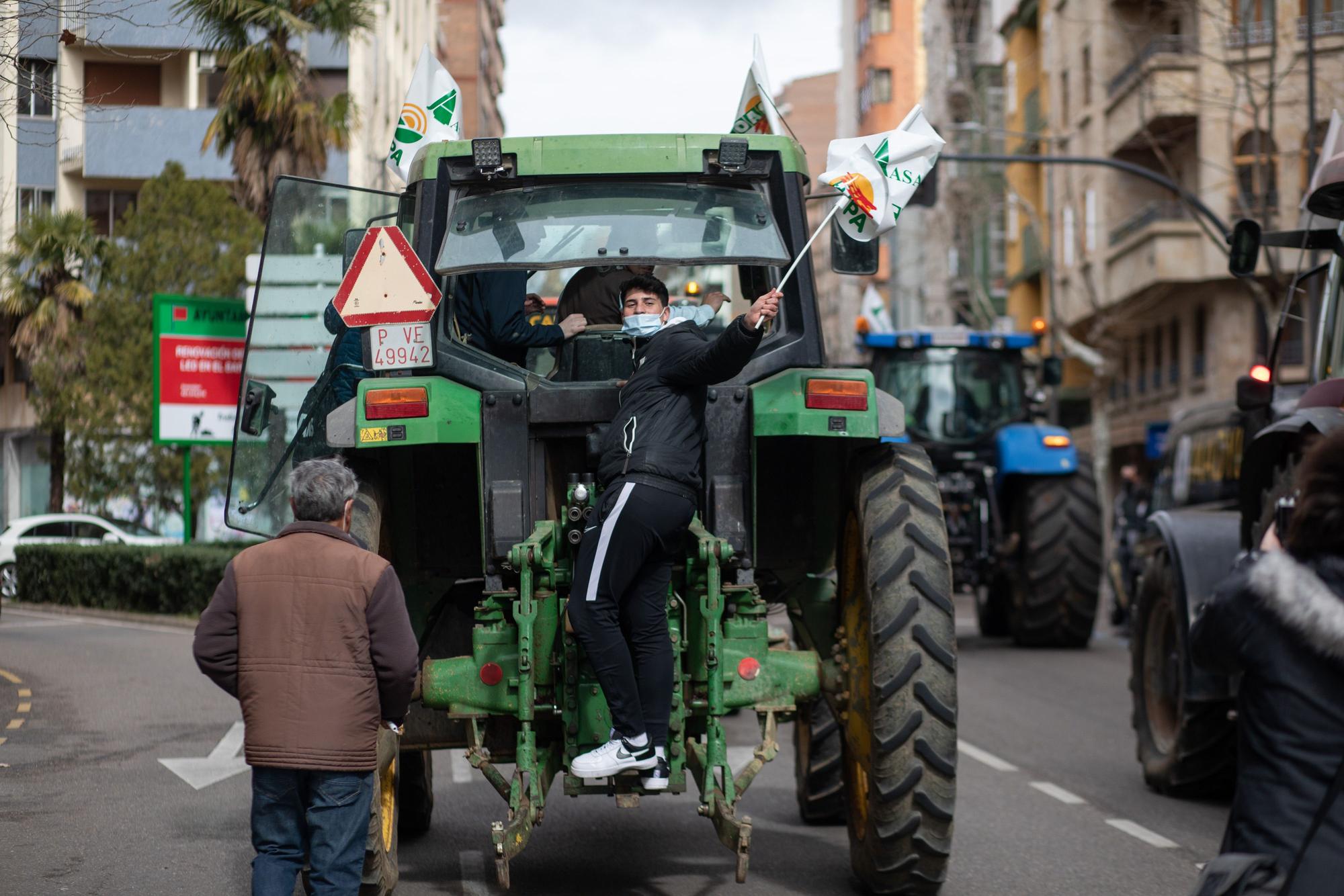 GALERÍA | Las imágenes de la tractorada en Zamora 2022