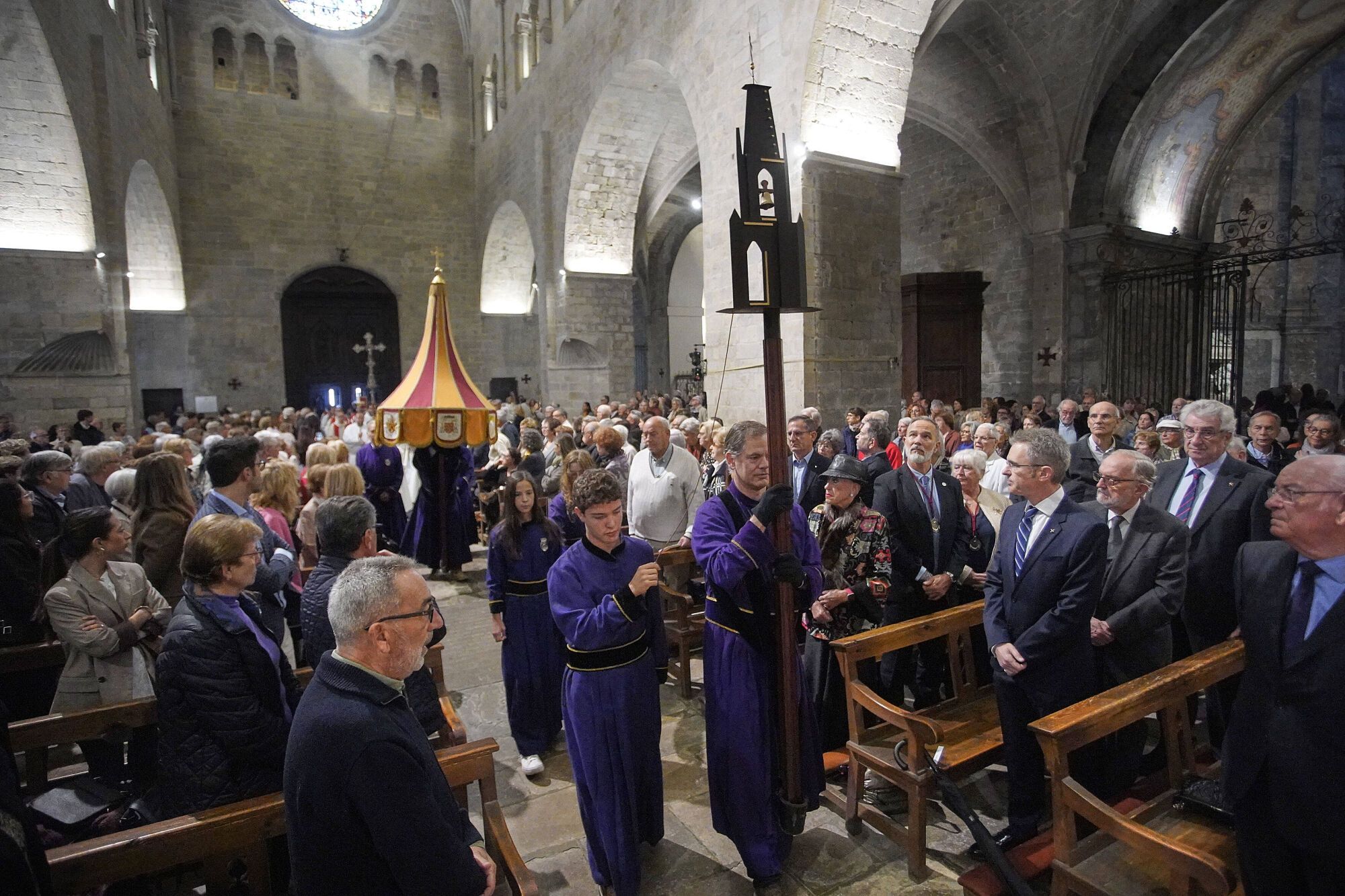 Girona Basílica de Sant Feliu missa de Sant Narcís El Bisbe de Girona evoca Sant Narcís per combatre "la guerra, la fam i la manca d'una vida digna"
