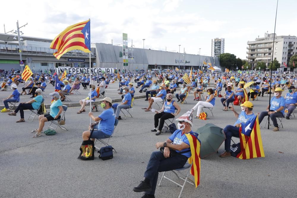 Concentració de l'ANC per la Diada a Girona