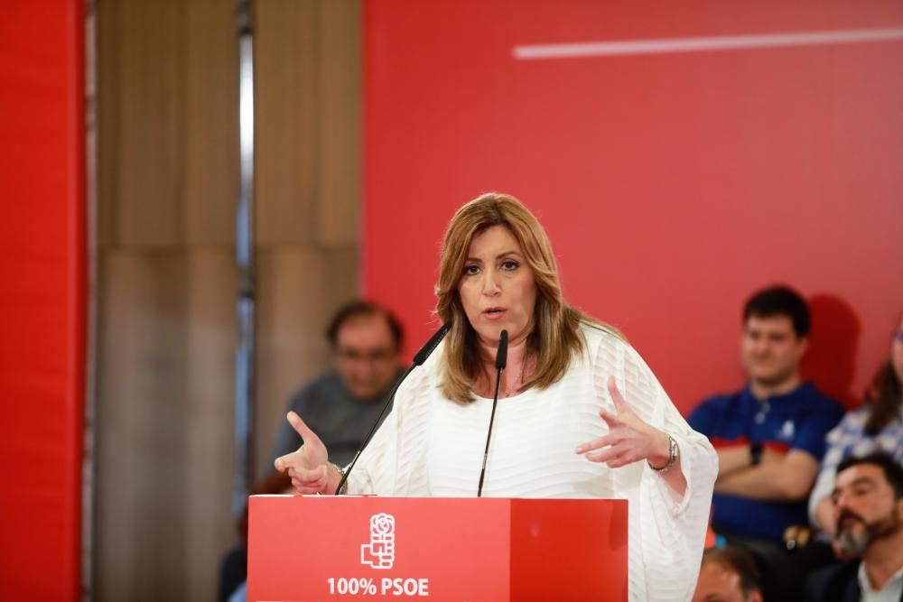 Susana Díaz, en Palma