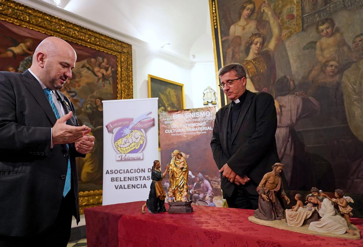 Belenistas y Basílica presentaron las nuevas escenas.