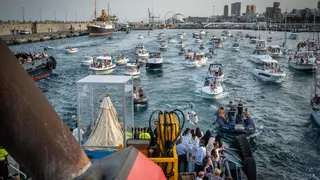 Santa Cruz reivindica el mar en el Día de la Virgen del Carmen