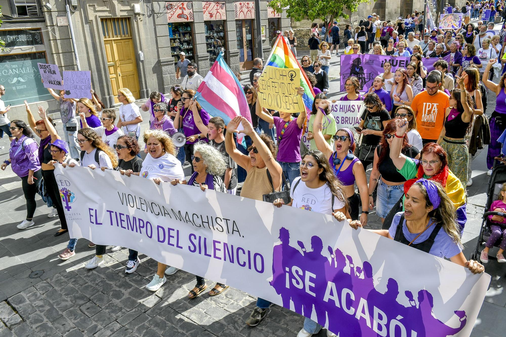 Manifestación del 25N contra la violencia machista