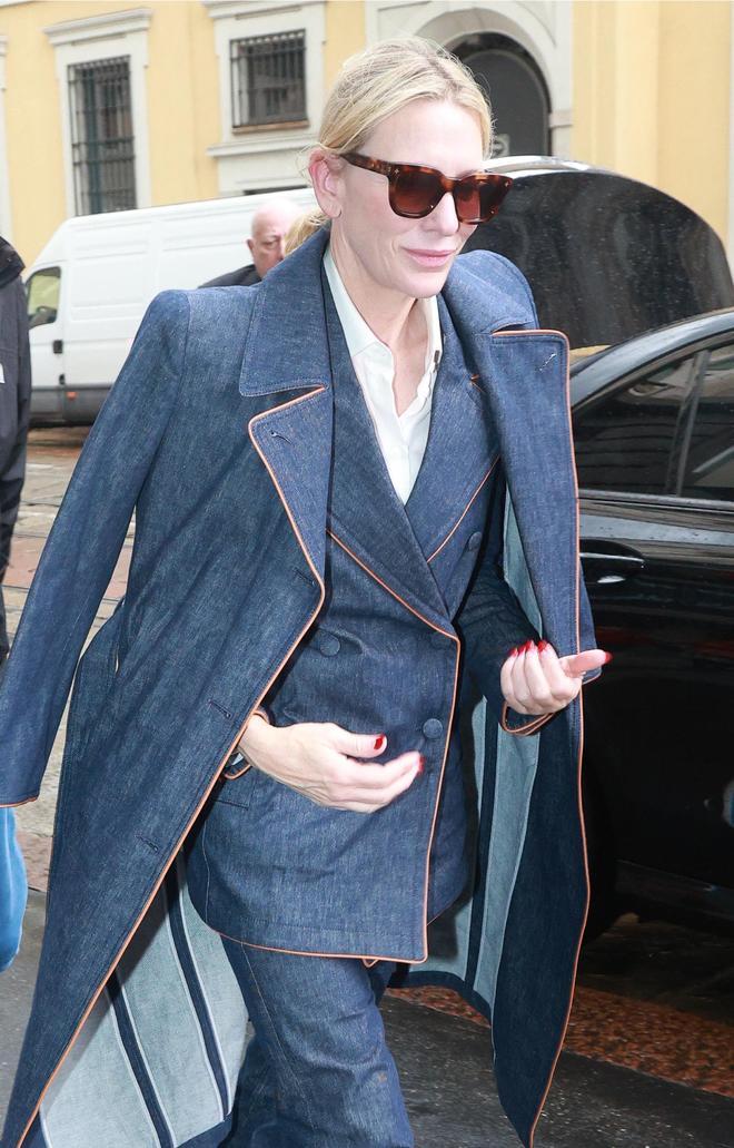 El traje de Armani que ha lucido Cate Blanchett esta semana