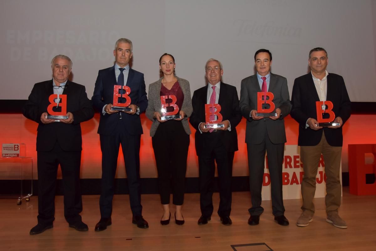 La gala de los premios Empresario de Badajoz 2018 en imágenes