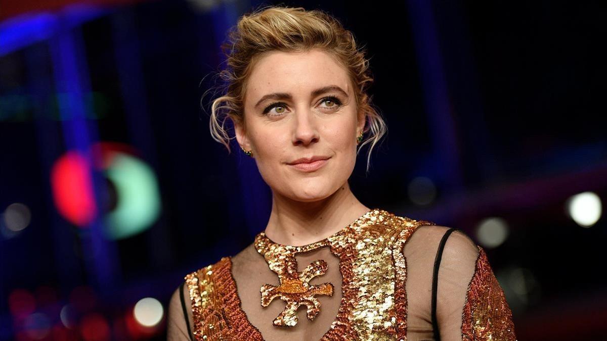 Greta Gerwig, fotografiada en la Berlinale el pasado jueves 15 de febrero