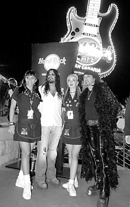 INAUGURACION DEL HARD ROCK CAFE GRAN CANARIA