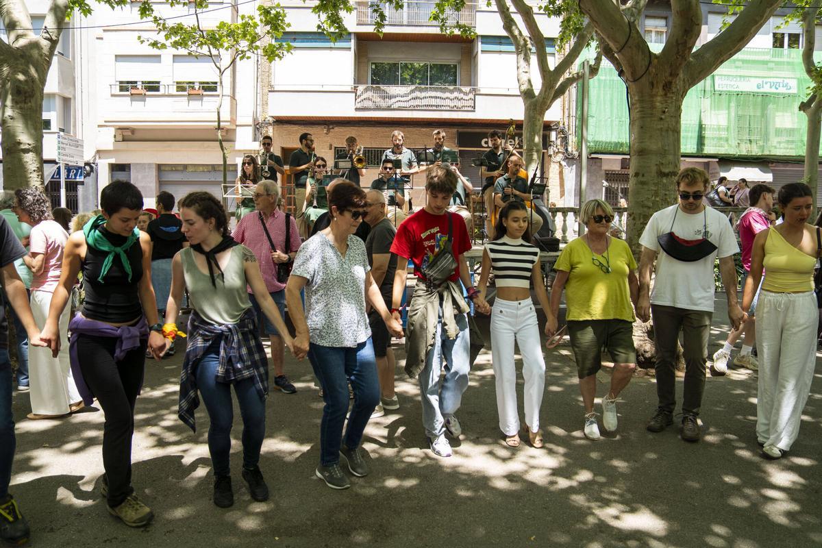 Els Saletes ressorgeixen a la Patum amb la nova sardana de Robert Agustina