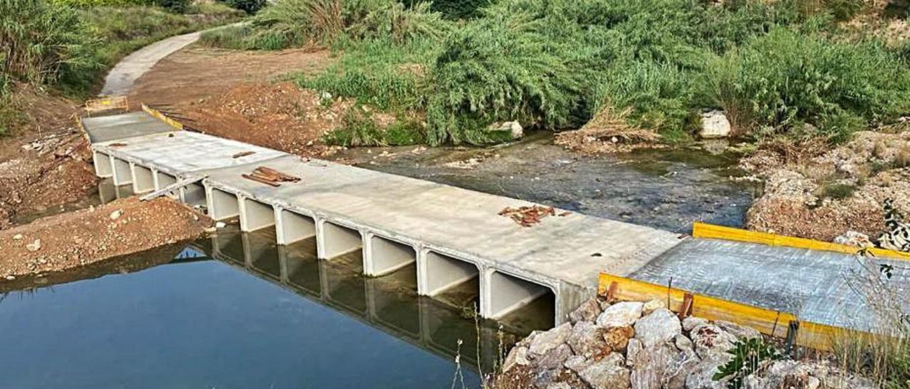 Acaban las obras del puente de Xàtiva | PERALES IBORRA