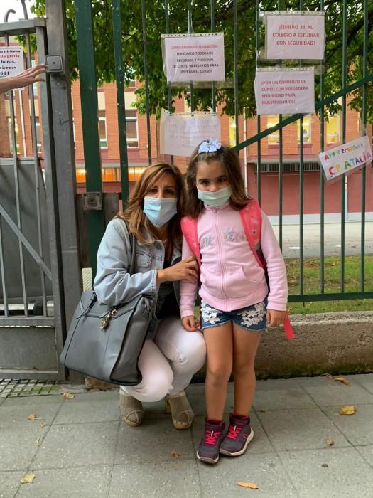 Gijón: vuelta a clase de mascarilla y sin lloros