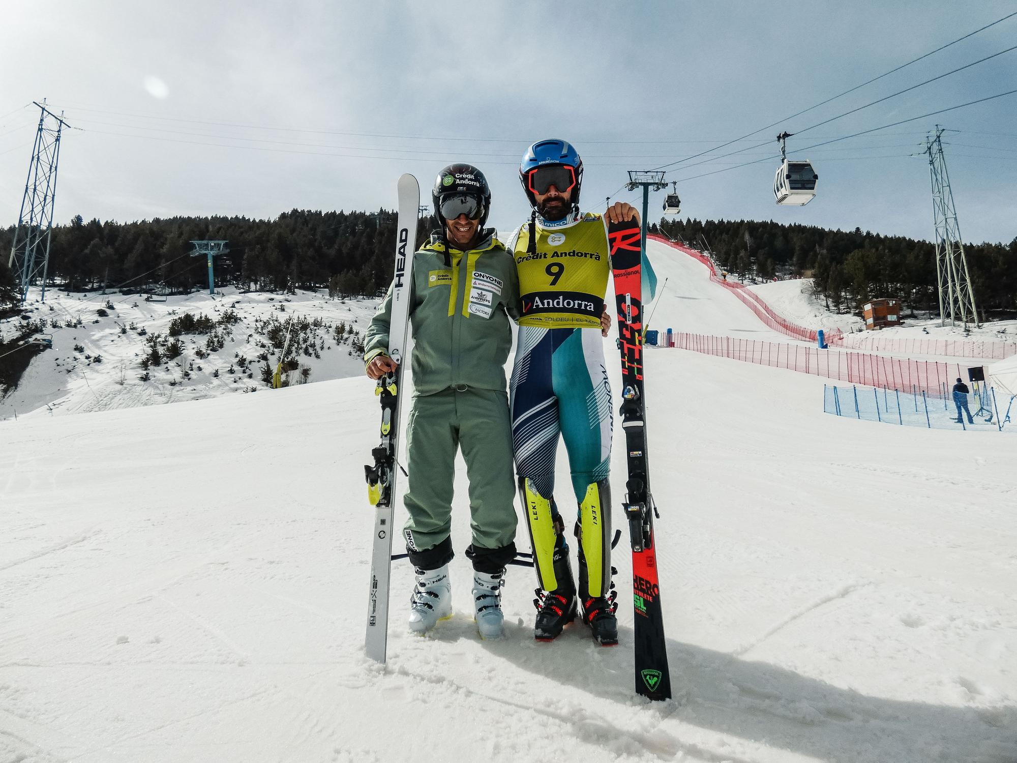 Joan Verdú y Joaquim Salarich elevan al máximo nivel el esquí alpino de los Pirineos