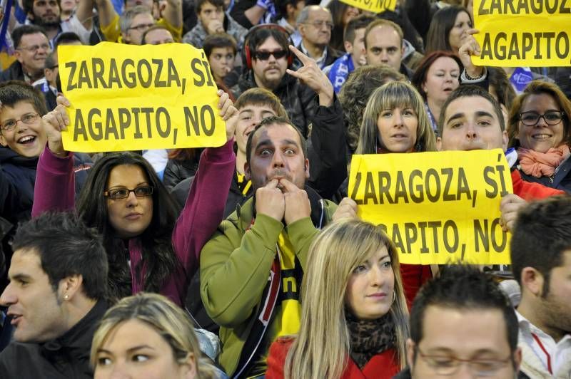 Fotogalería: El descenso a Segunda del Real Zaragoza