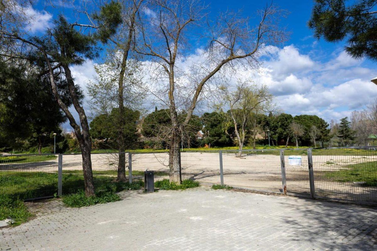 Área canina en Prado de Somosaguas