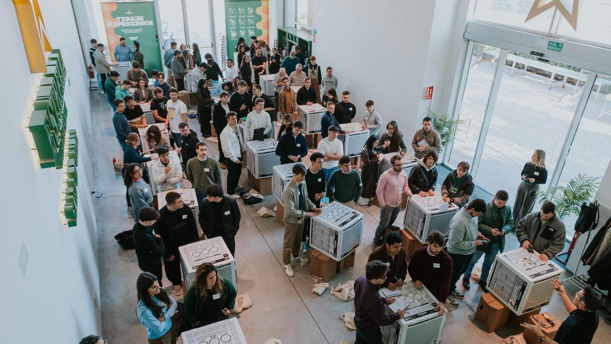 Jóvenes participantes en el programa Dream BIG.