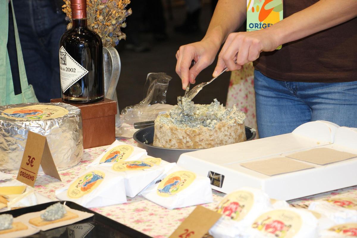 El formatge blau de La Xiquella amb Ratafia Russet