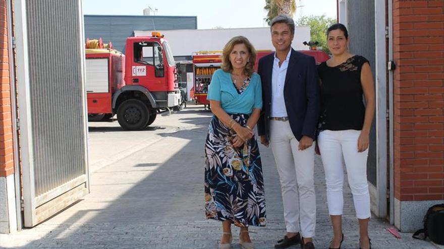 Andrés Lorite reclama más inversión en los parques de bomberos