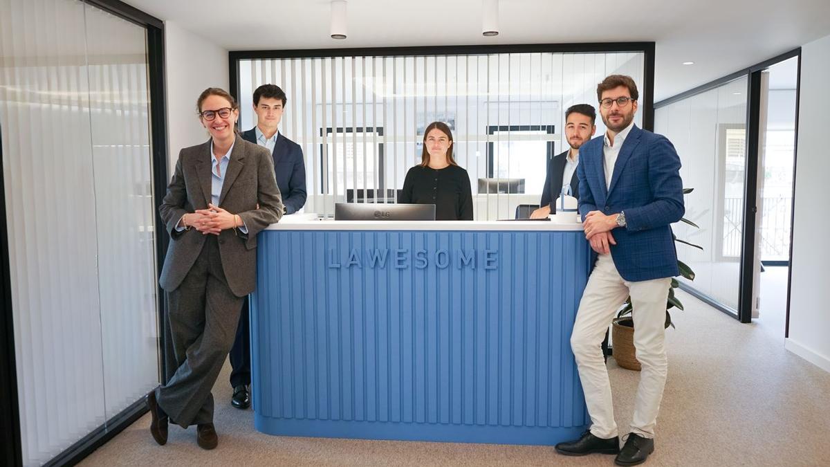 L'equip de Lawesome a Girona.