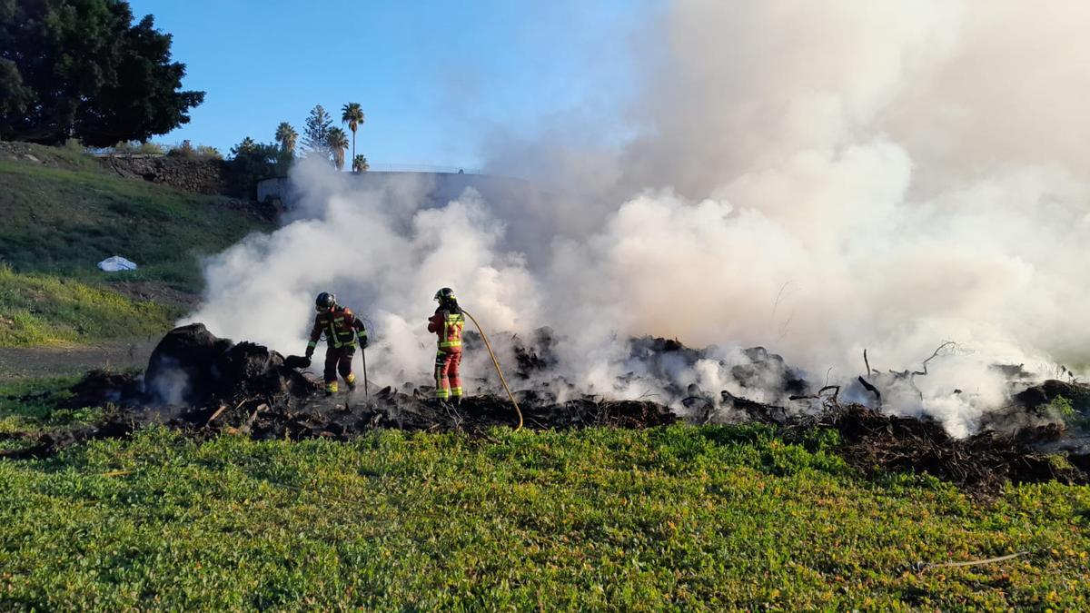 Incendio en Las Palmas de Gran Canaria (03/01/24)