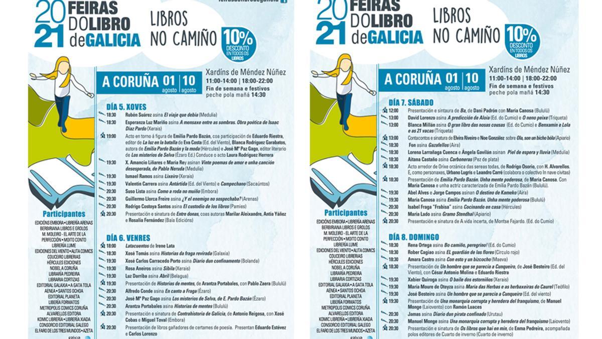 Programa 50 Feira do Libro.