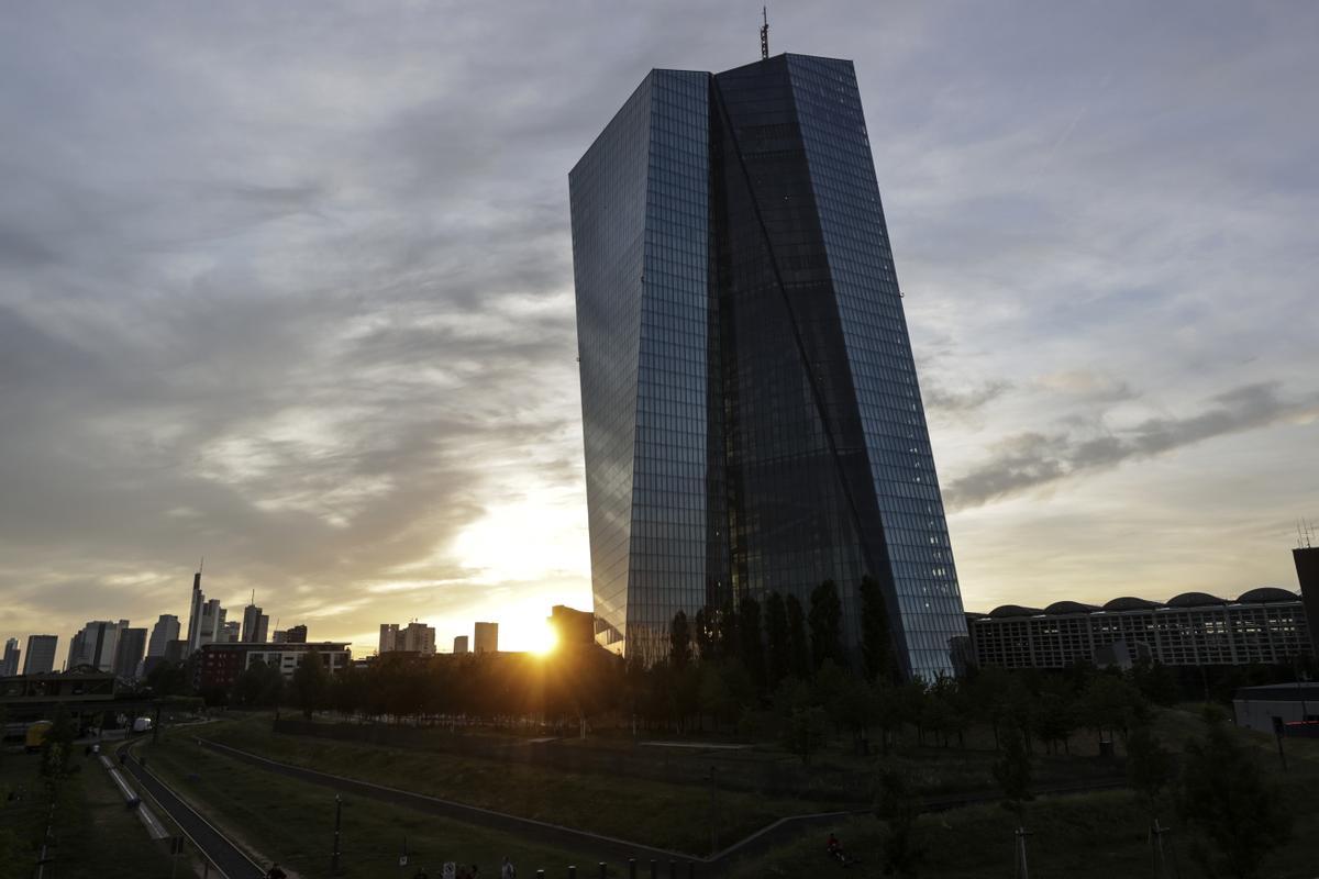 La sede del Banco Central Europeo en Frankfurt.