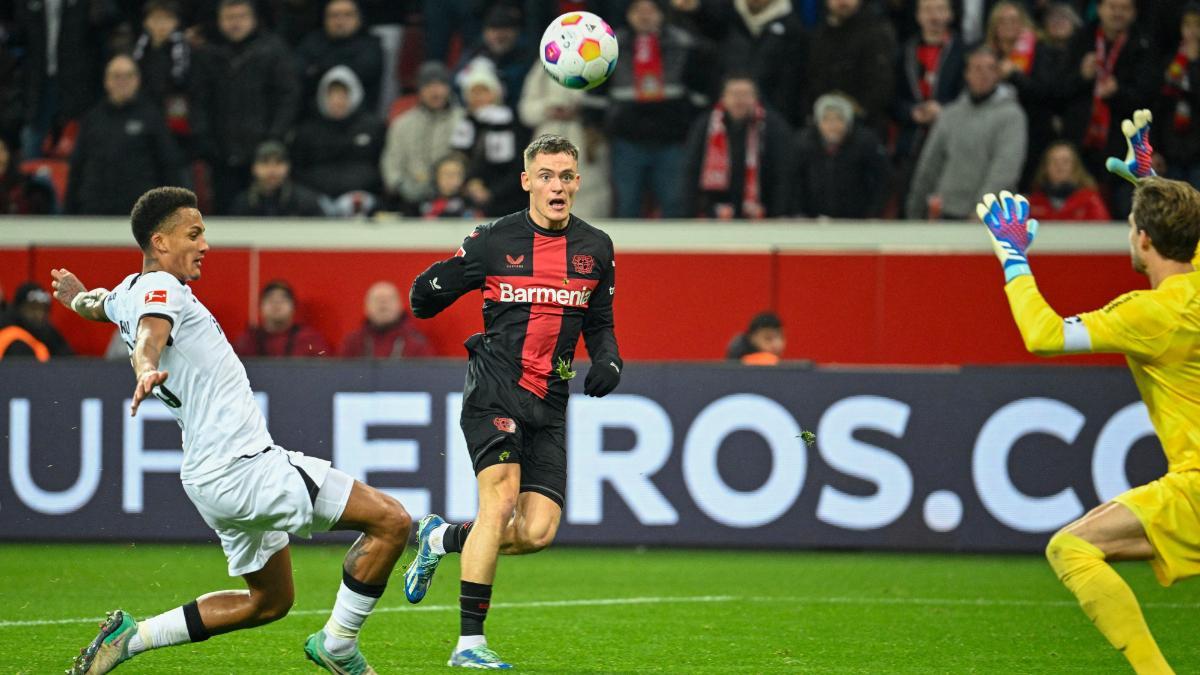 Florian Wirtz completó un auténtico partidazo ante el Eintracht de Frankfurt (3-0)