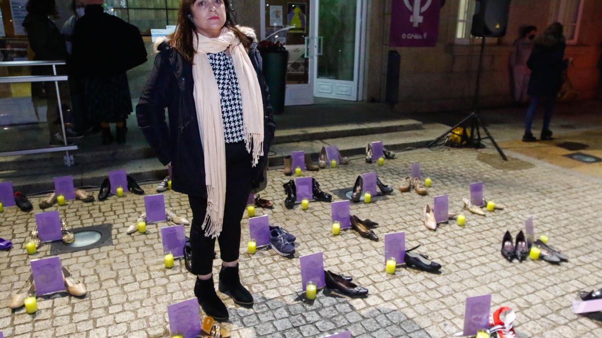 25N: Galicia salió a la calle vestida de morado