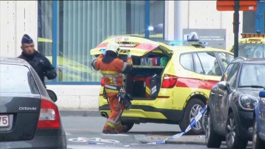 Cadena de ataques suicidas en Bruselas