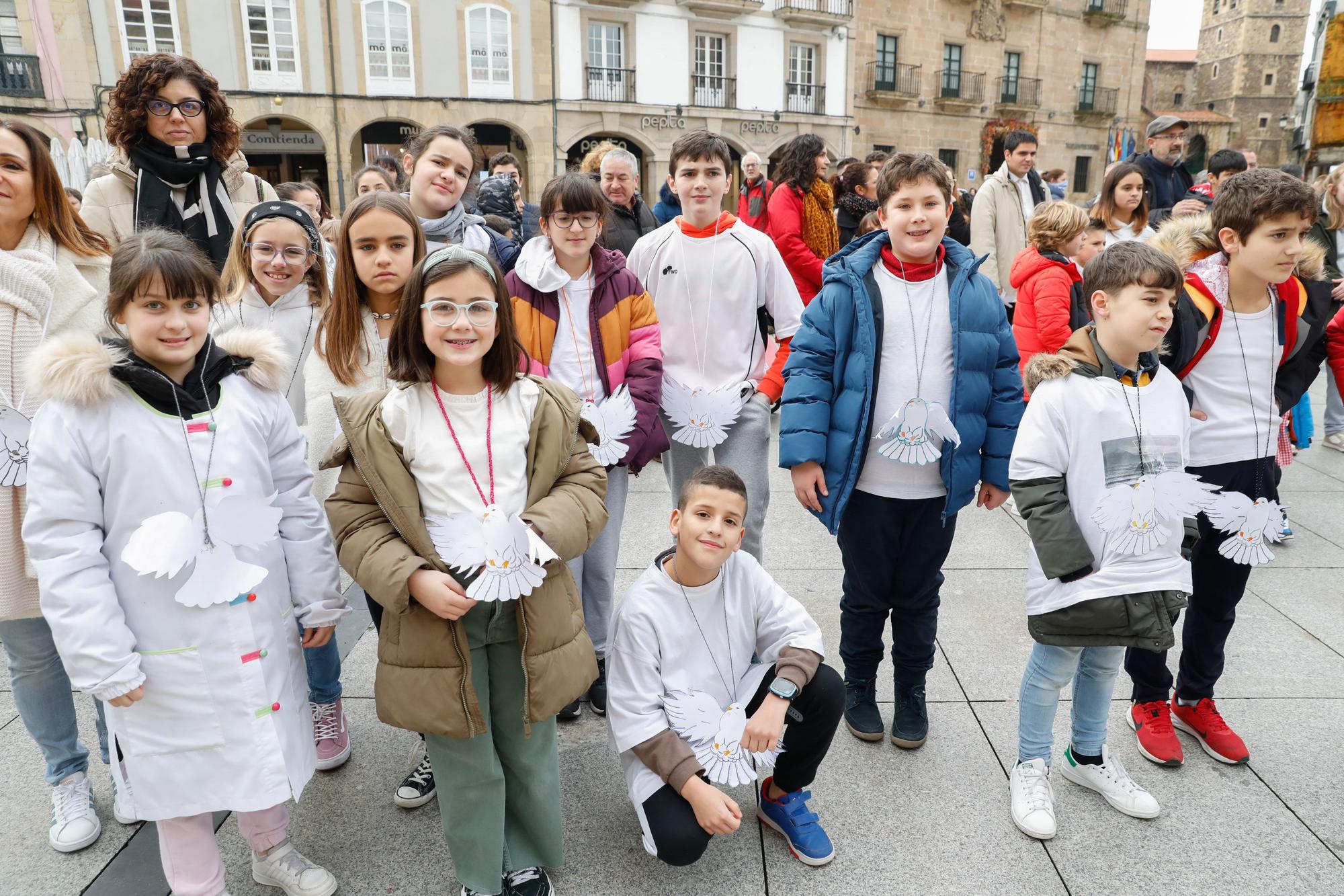 Los centros educativos celebran el día de la paz escolar