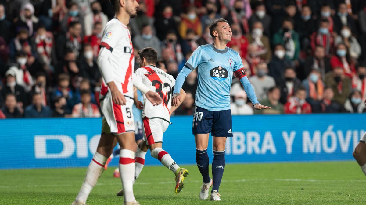 Rayo Vallecano - Celta de Vigo: el partido en imágenes