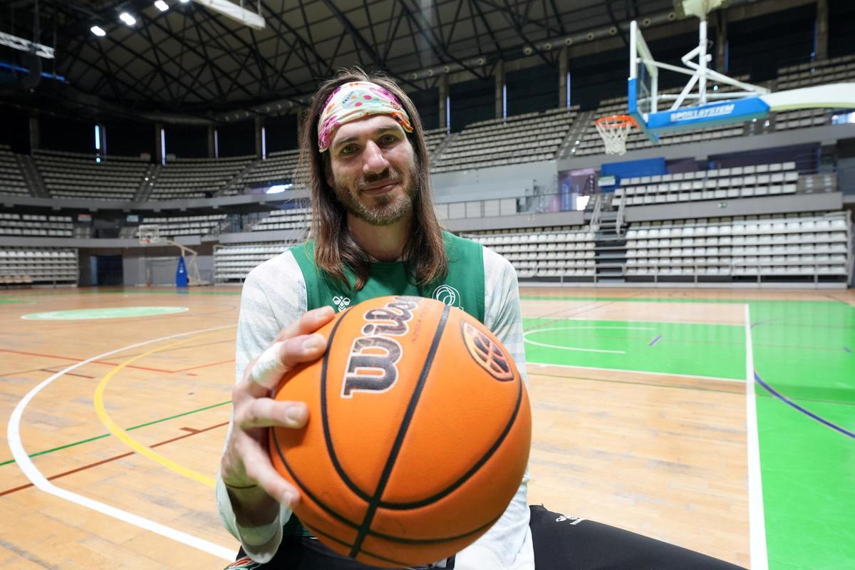 Eric Stutz, en el Ciutat Castelló.