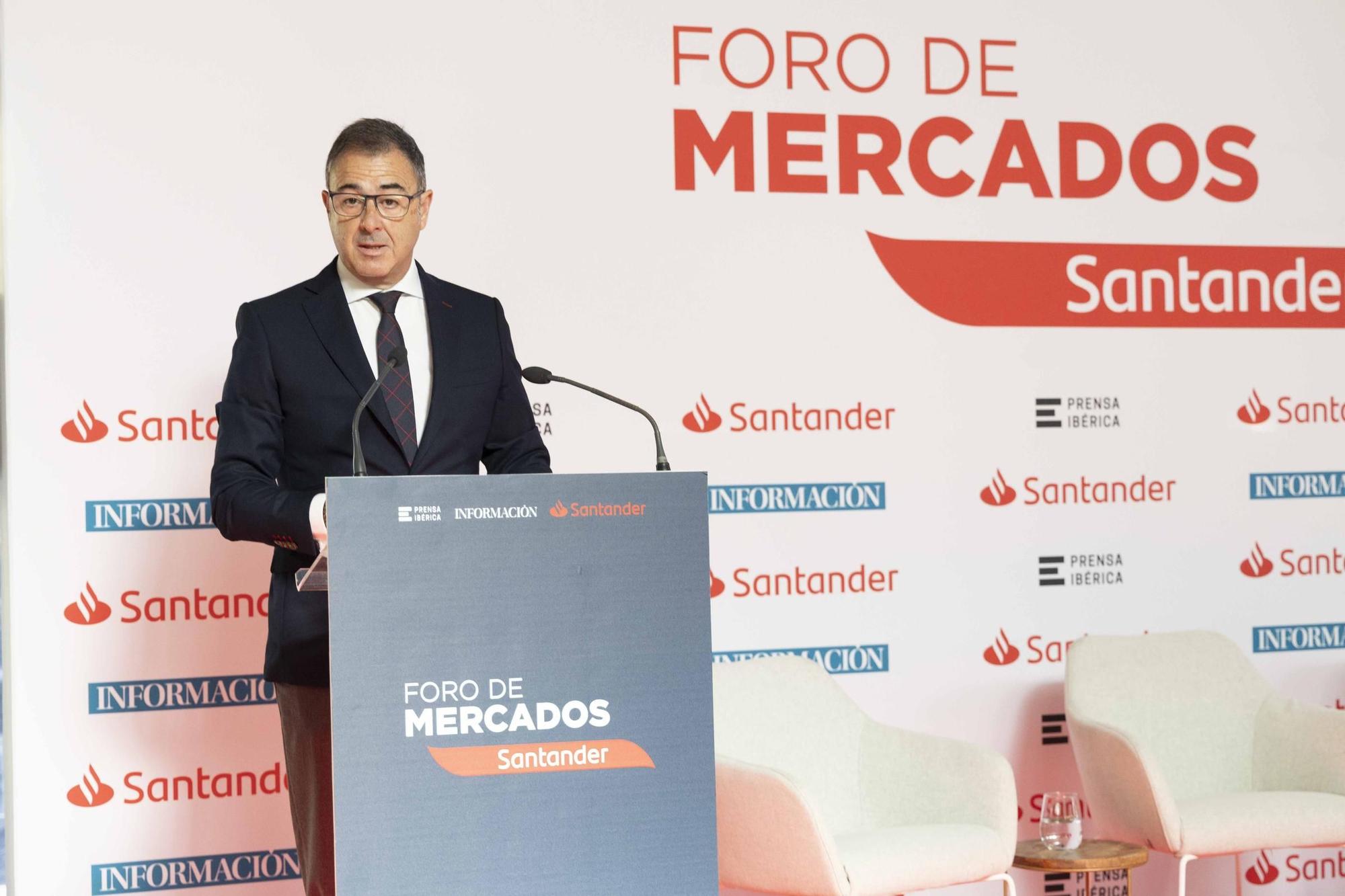 Así ha sido el Foro de Mercados del Banco Santader