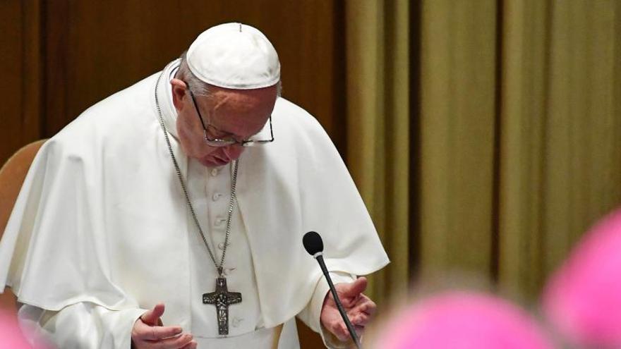 El Papa Francisco, en la cumbre sobre pederastia.