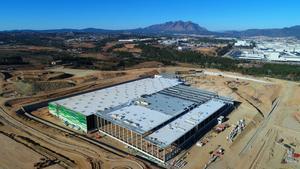 El futuro almacén de Lidl en Martorell