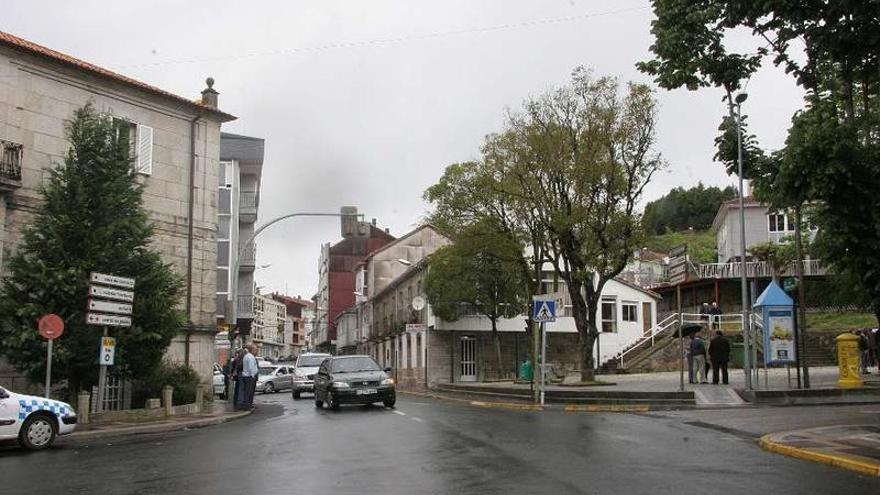 Casco urbano de Bande donde se impuso la sanción a la diputada del PP.