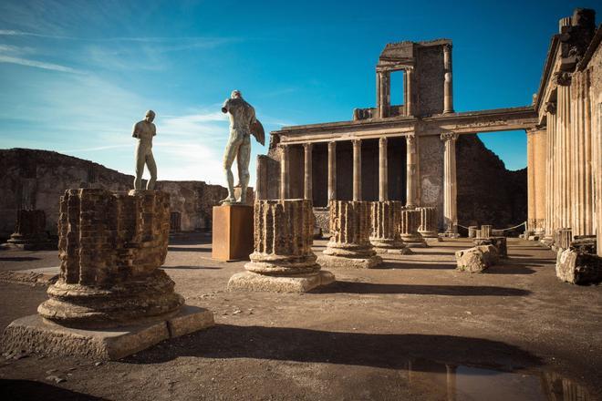 Templo en Pompeya