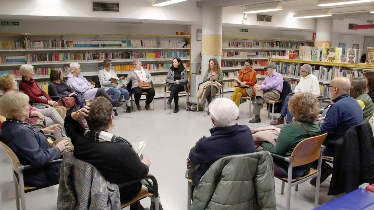 Novena sessió del club de lectura d'Alaquàs.
