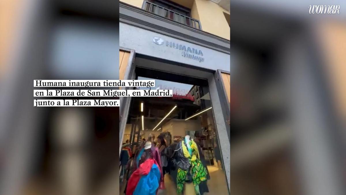 Humana sigue apostando por la moda circular, esta vez con un nuevo establecimiento Vintage en pleno centro de Madrid