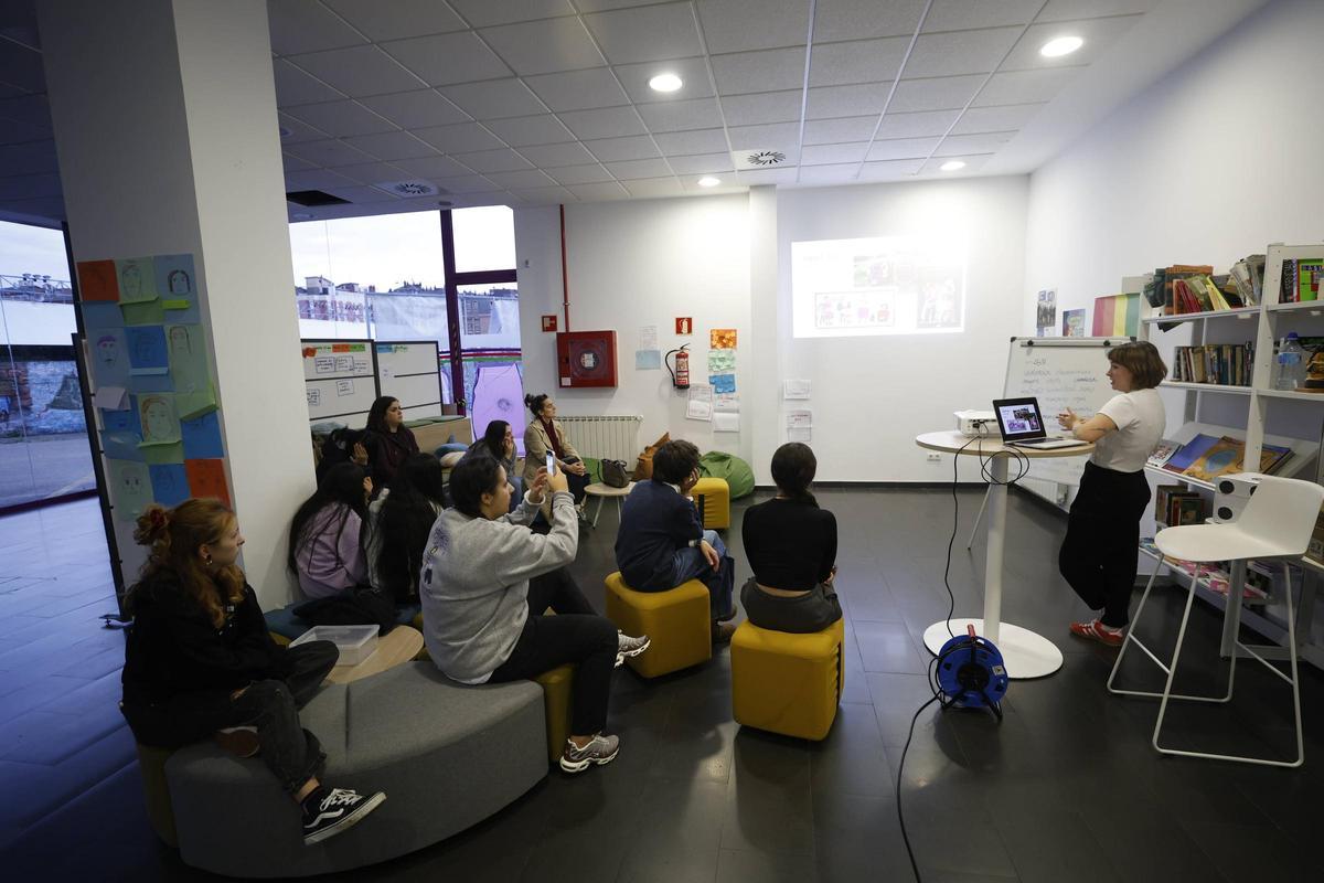 Una actividad pasada en el Espacio Joven del edificio Fuero