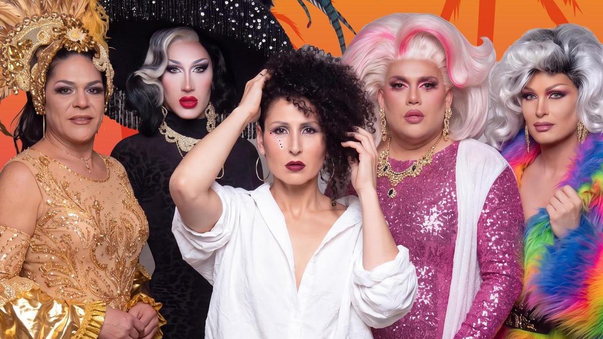 Artistas que actuarán en la fiesta.