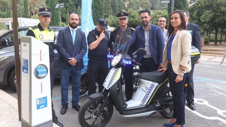 Una imagen de la presentación de las motos eléctricas.