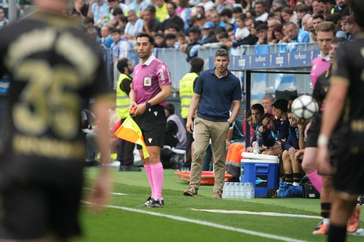 El Málaga CF - UD Las Palmas, en imágenes