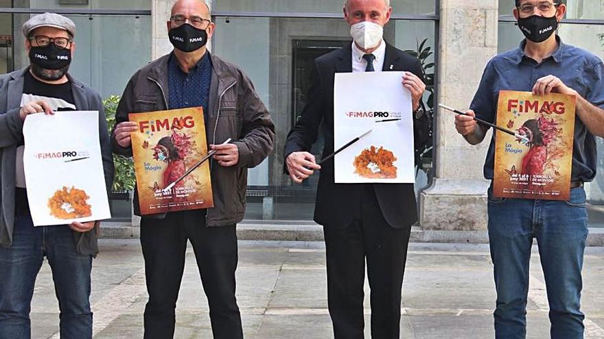 Representants del FIMAG i de la Diputació de Girona. | DDG