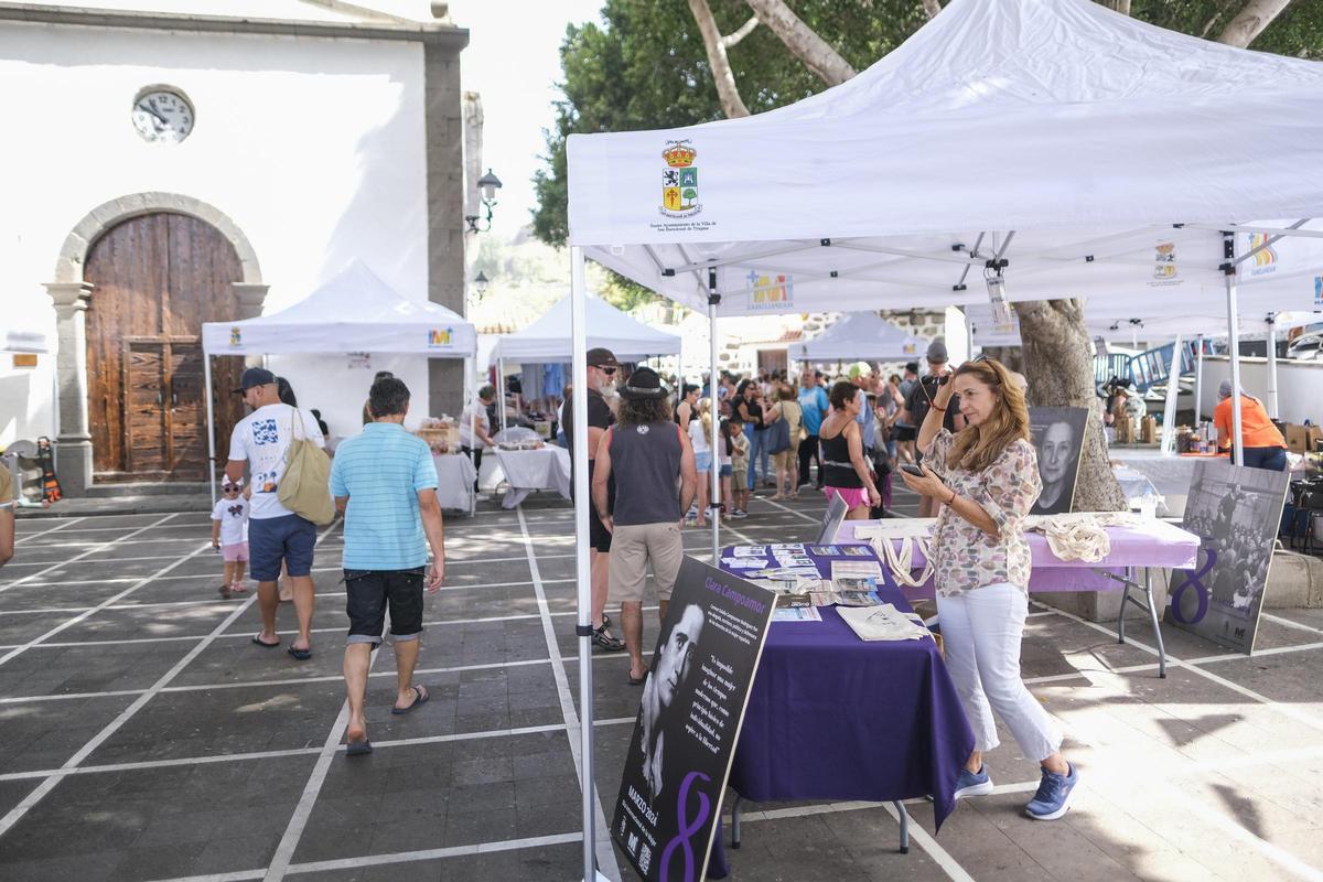 Actividades de dinamización celebradas en Fataga por el Día de la Mujer Rural.