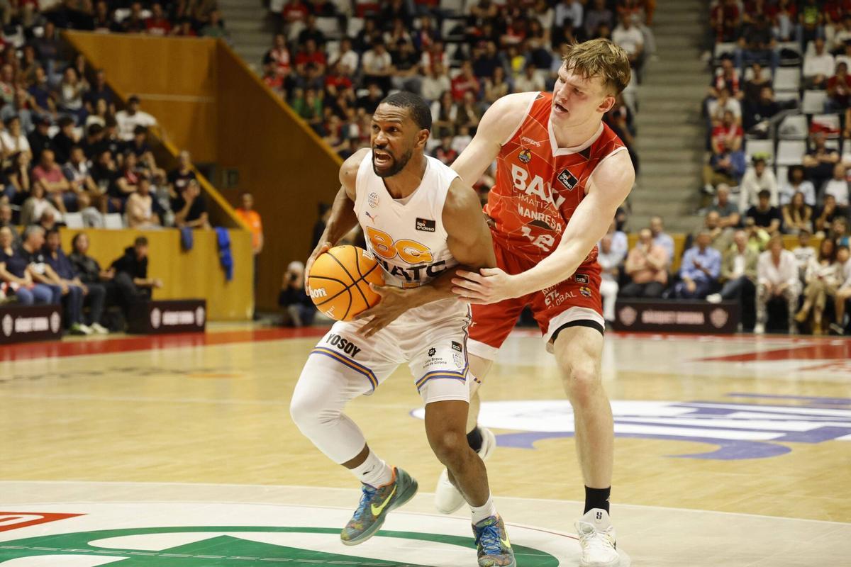 Girona. Pavello de Fontajau. Partit Basquet Girona-Manresa. Lliga ACB. Temporada 2025-2026.